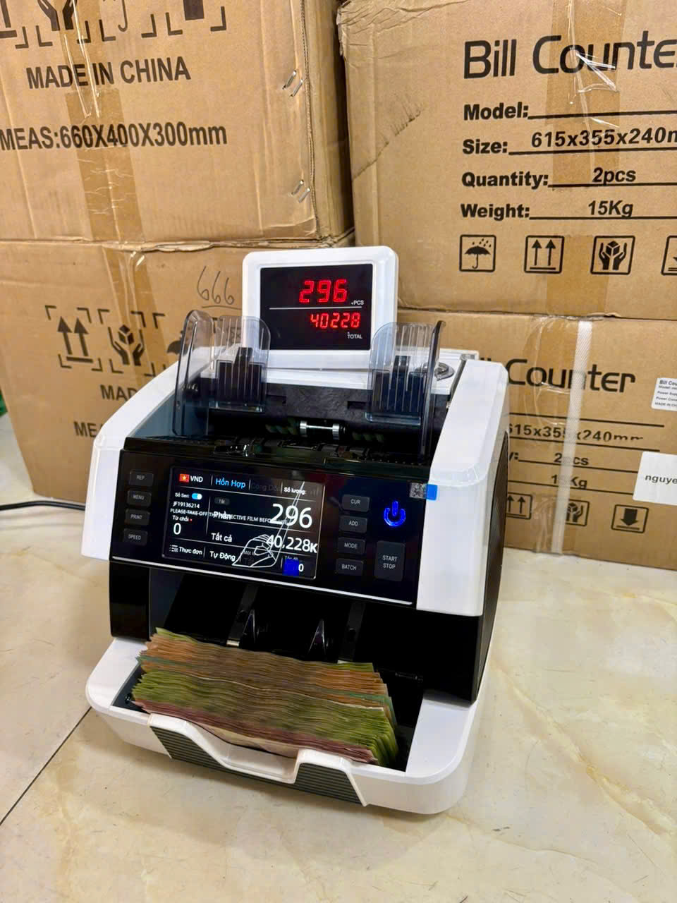BÁN MÁY ĐẾM TIỀN TẠI HÀ NỘI - CÔNG NGHỆ NHẬT