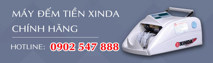 Máy đếm tiền xinda chính hãng