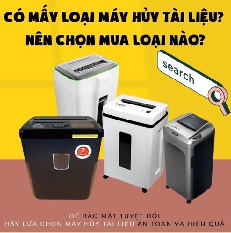 MÁY HỦY TÀI LIỆU TẠI BẾN TRE